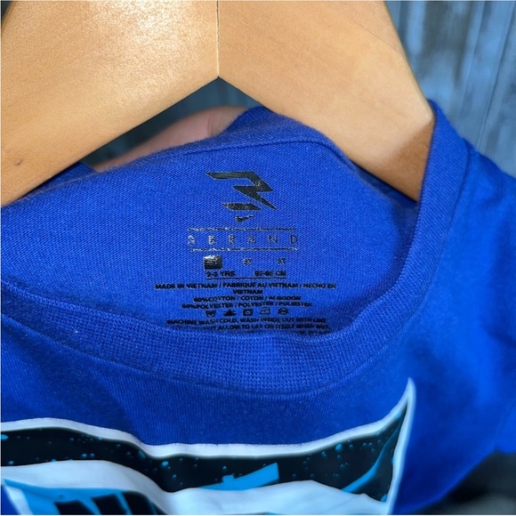 Nike 3BRAND by Russell Wilson Big Boys Box Logo T-shirt - Picture 4 of 4